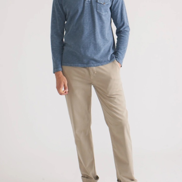 Marine Layer Vintage Heavy Slub Polo Long Sleeve - Size M - NEW. - Picture 5 of 16